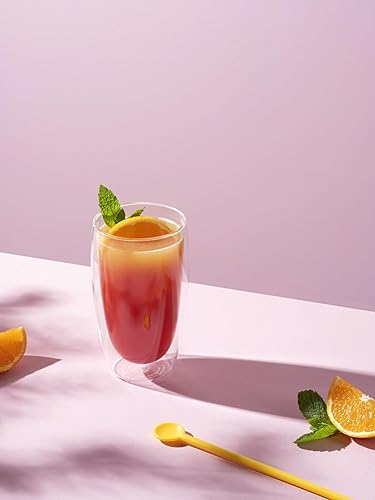 Miniatura 2 de Set de dos Bodum Pavina de 25 onzas con vidrio doble extra pequeños Empaque original Transparente