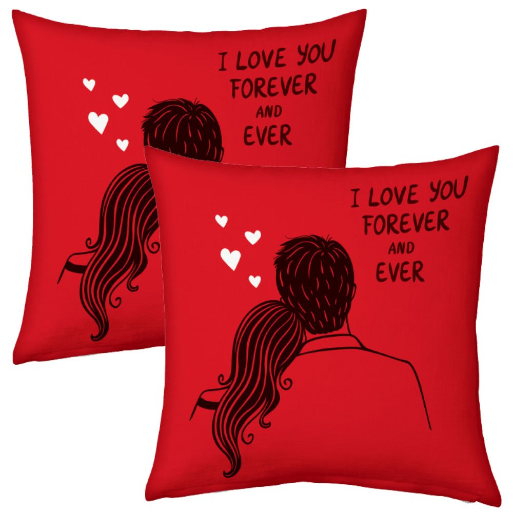 Set of 2 Latest Home Decor Designer Cushion Love Cushion Chair Cushion Gift Cushion 2 Cushions