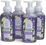 Bath & Body Foaming Hand Soap, Lavender & Bergamot, 4-Pack (16 fl oz Each, 64 fl oz Total)