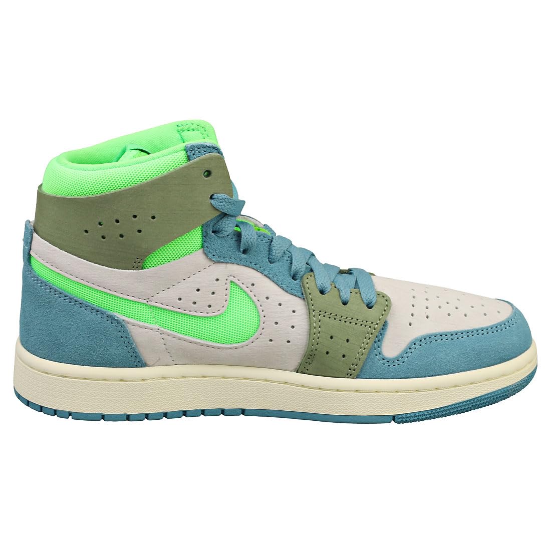 Nike Zapatos Air Jordan 1 Mid Zoom CMFT 2 Cerulean/OilGreen