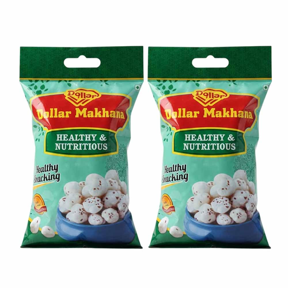 CELEBRITY MAKHANA Premium Phool Makhana | Handpicked Fox Nuts | Natural Crunchy Lotus Seeds | Gluten Free, Low Fat Snack | Suitable for Fasting, Cooking & Snacking | 250g - Pack 2-image-43