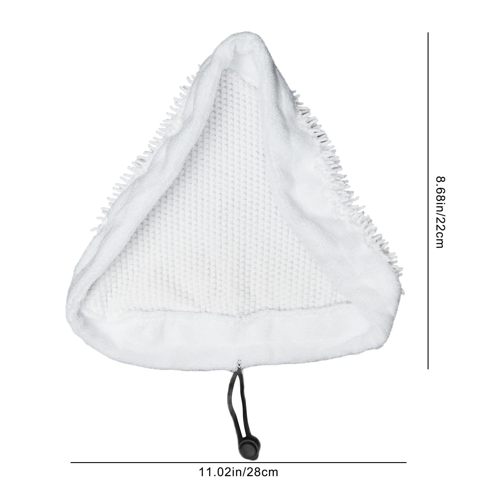 Lot de 5 tampons de nettoyage réutilisables et lavables en microfibre pour balai vapeur Steamboy X5 H20 S302 S001