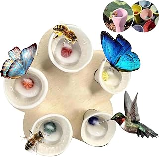 Vaso para Beber Insectos De Abeja,Los Polinizadores Sedientos Necesitan Una Bebida,Taza Colorida para Beber Insectos De Abeja para JardíN Y Patio (Blanco)
