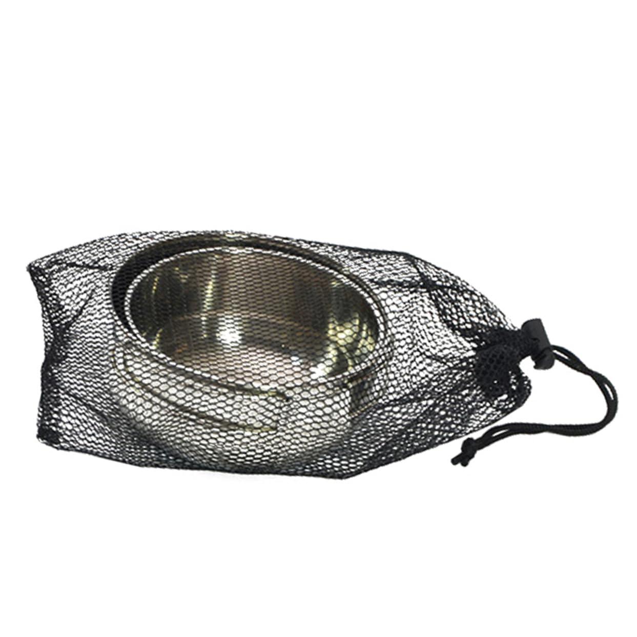 Abaodam Folding Bowls Set 304 Stainless Steel Camping Hiking Tableware Compact Mini Cutlery Easy Wash Picnic Bowl