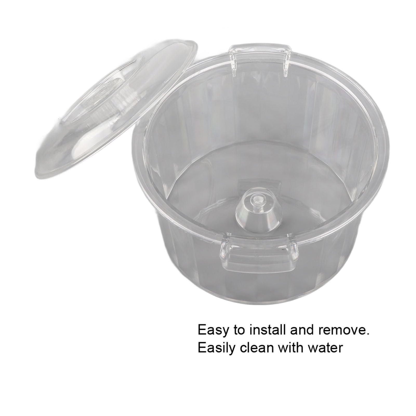 Barril Pulidor Magnético, Pulidora del Vaso de la Joyería Máquina, Tambor de Pulido de Plástico para Pulidora de Tambor Magnético, Accesorio para Herramientas de Joyería