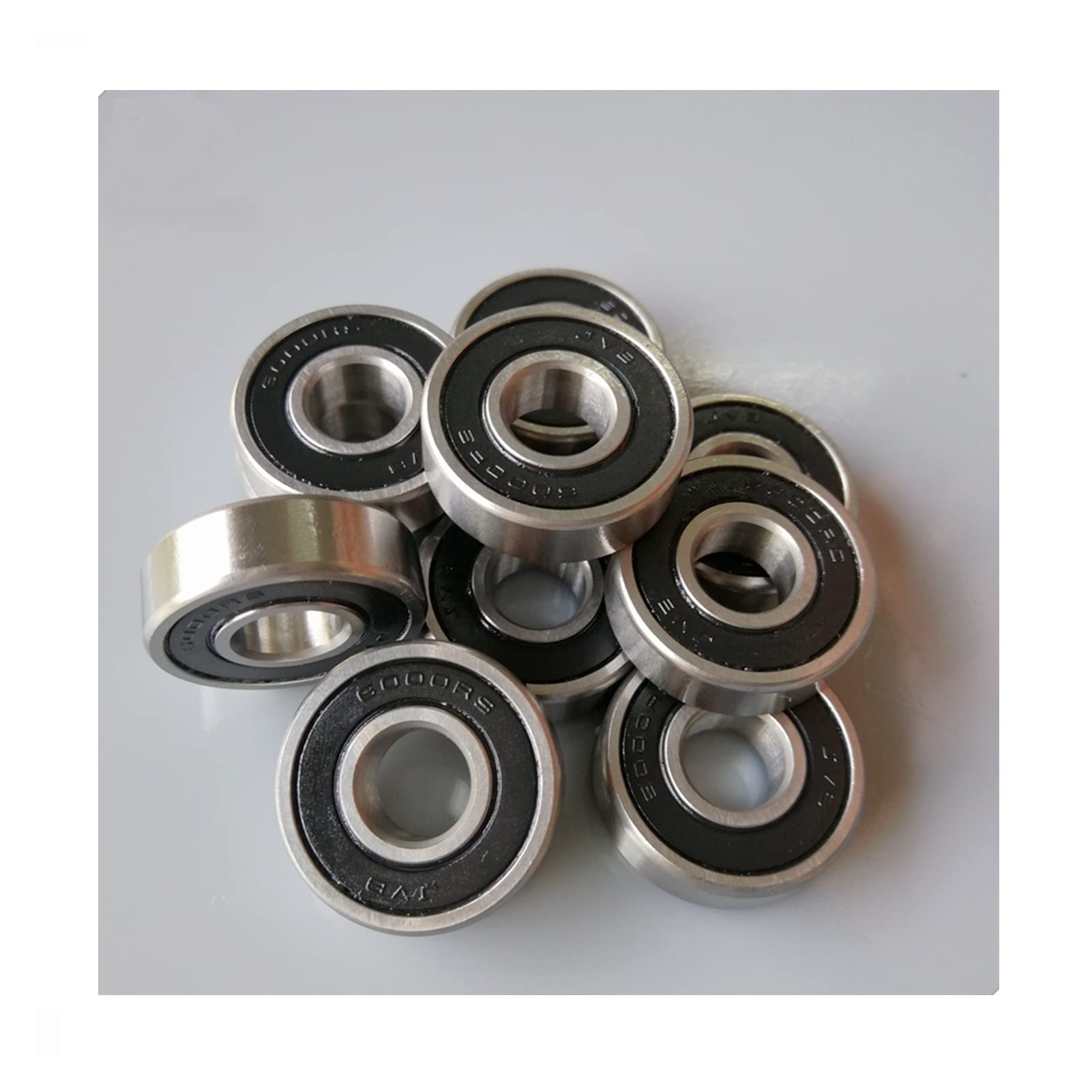 Roulement à billes 6000RS ABEC-7 10x26x8 mm : lot de 10 pièces de rechange