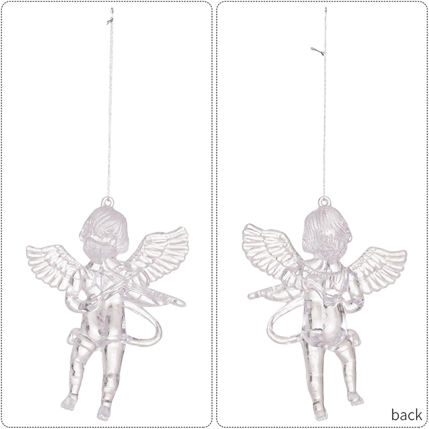 Christmas Tree Angelic Ornament Festival Angelic Pendants for Christmas Tree Decoration Stylish Hanging Ornament
