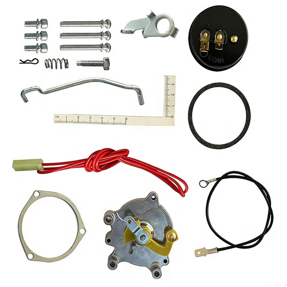 45-223 Kit di starter elettrico per carburatori Avvio automatico del motore Temperatura Reattiva Aria Regolazione del carburante Conversione metallo Prestazioni clima freddo