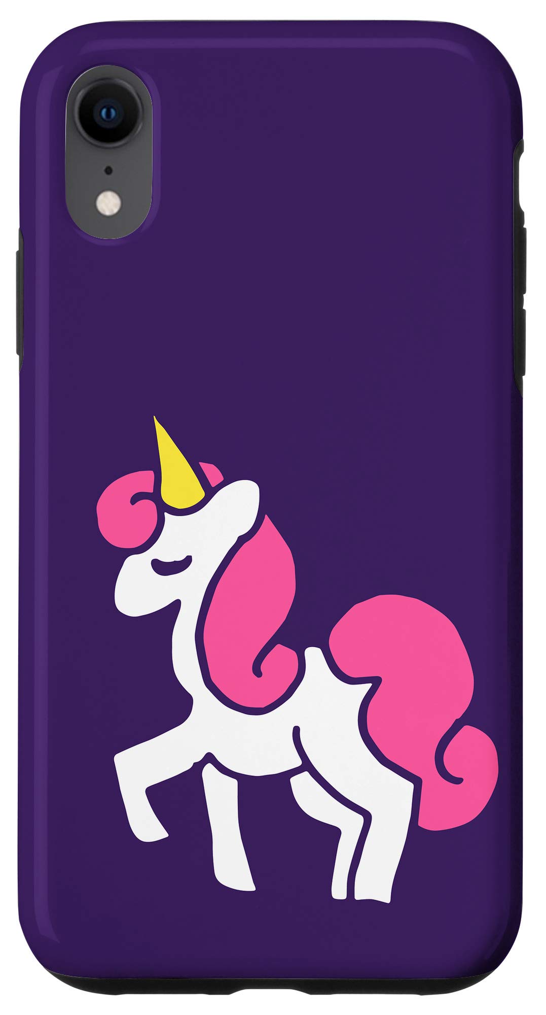 iPhone XR Cute Pink Girly Unicorn Case