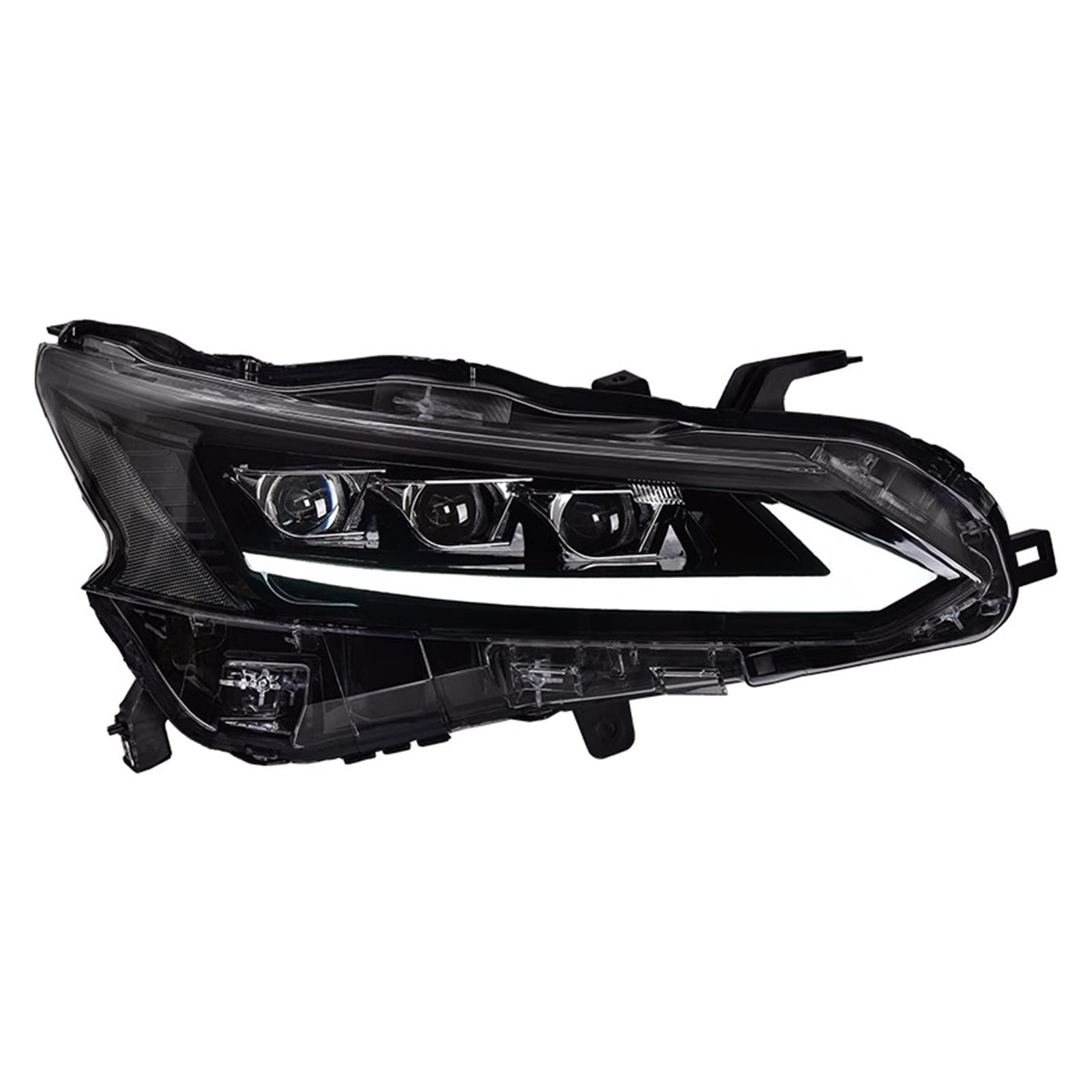 Headlight Assembly Compatible With Nissan Teana 2018-2021 LED DRL LED Dual Beam Lens LED Sequential Turn Signal LED High Beam Lens