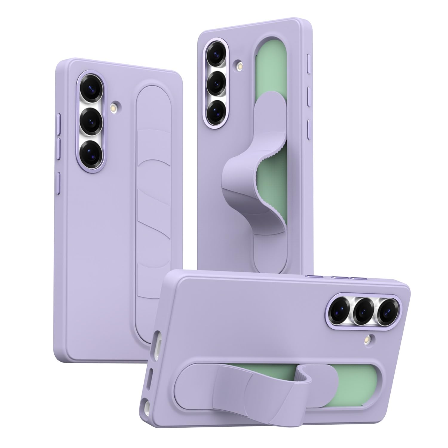 Coque rigide Samsung S26 antichoc violette étui de protection ajusté Mor - 8