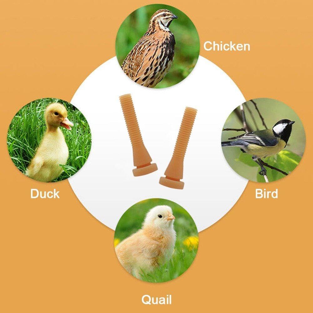 Hrippy Doigts De Plumage De Volaille en Caoutchouc De 6cm, 20 Pièces, Machine D'épilation De Poulet, Plumeur De Canard, d'oie, De Poule, Matériel De Tendon, Tige De Maïs