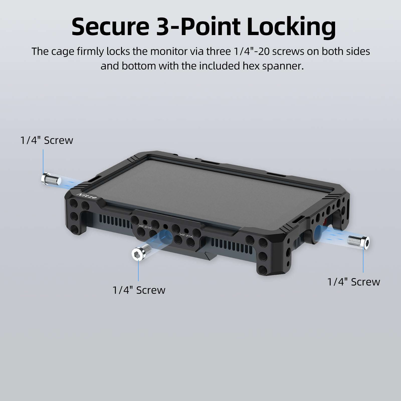 Nitze Cage de moniteur FeelWorld H5