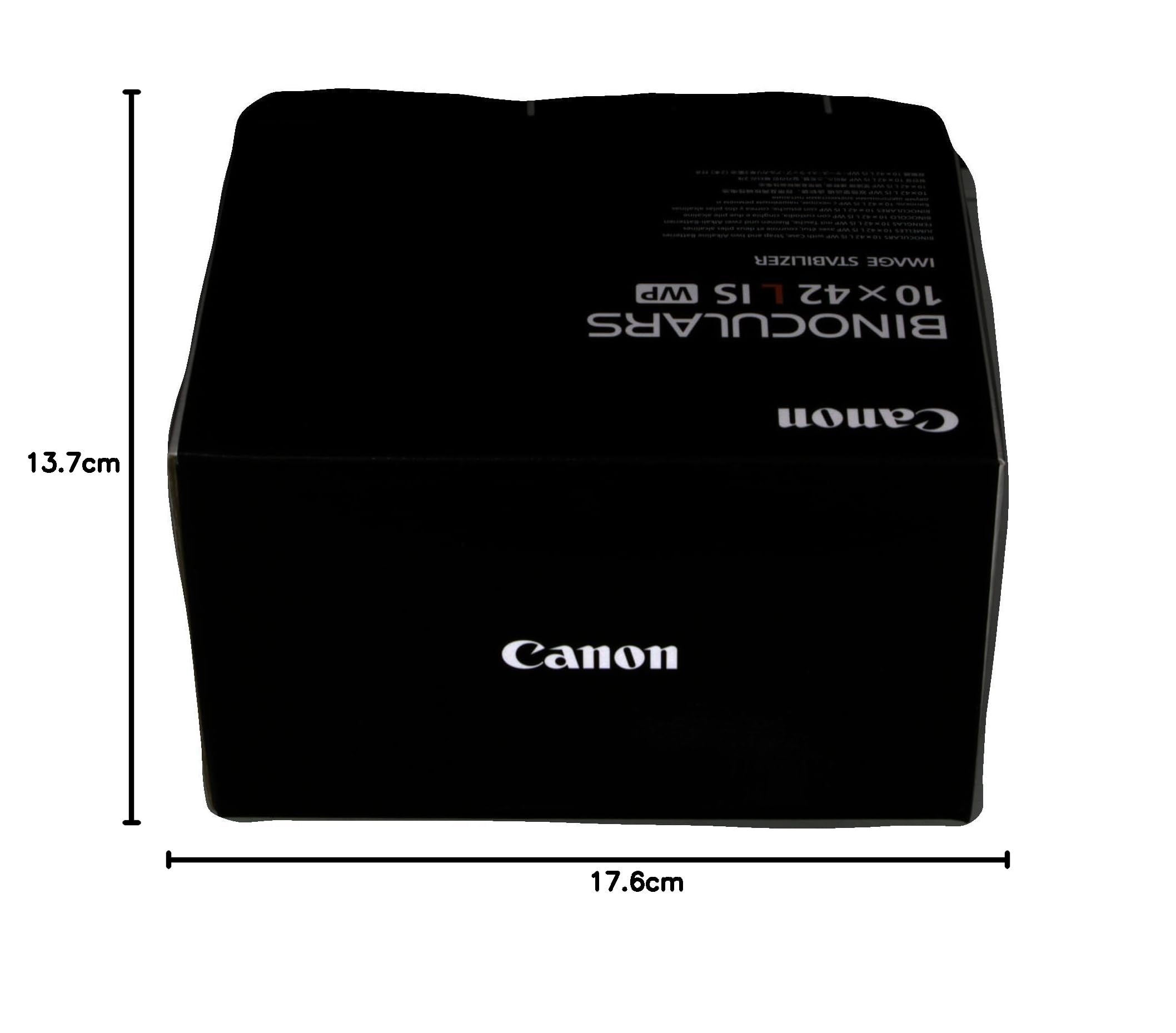 Canon 10X42L IS WP Binocolo Stabilizzato [Versione EU]