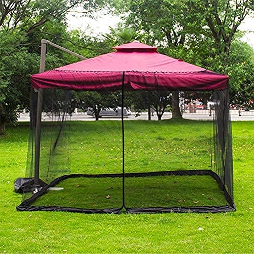Mosquitera para sombrilla resistente de alta densidad exterior 2