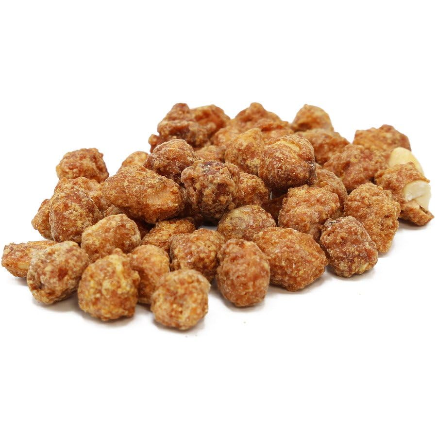C.J. Dannemiller Creme Brulee Peanuts, Bulk 10 LB Box, Sweet & Salty Peanuts Great For Snacking and Trail Mix