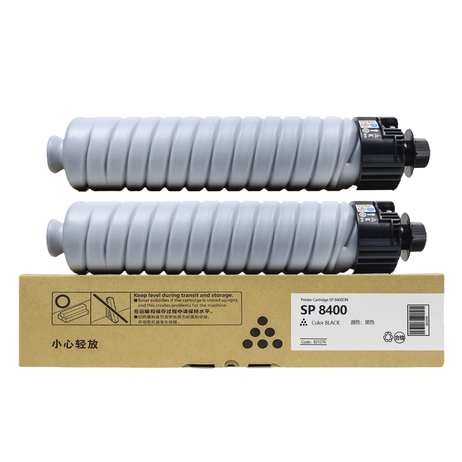 SAIDING SP 8400 Compatible 821276 Toner Cartridge Replacement for Ricoh SP 8400DN Savin SP 8400DN Lanier SP 8400DN Printer(2 Pack)