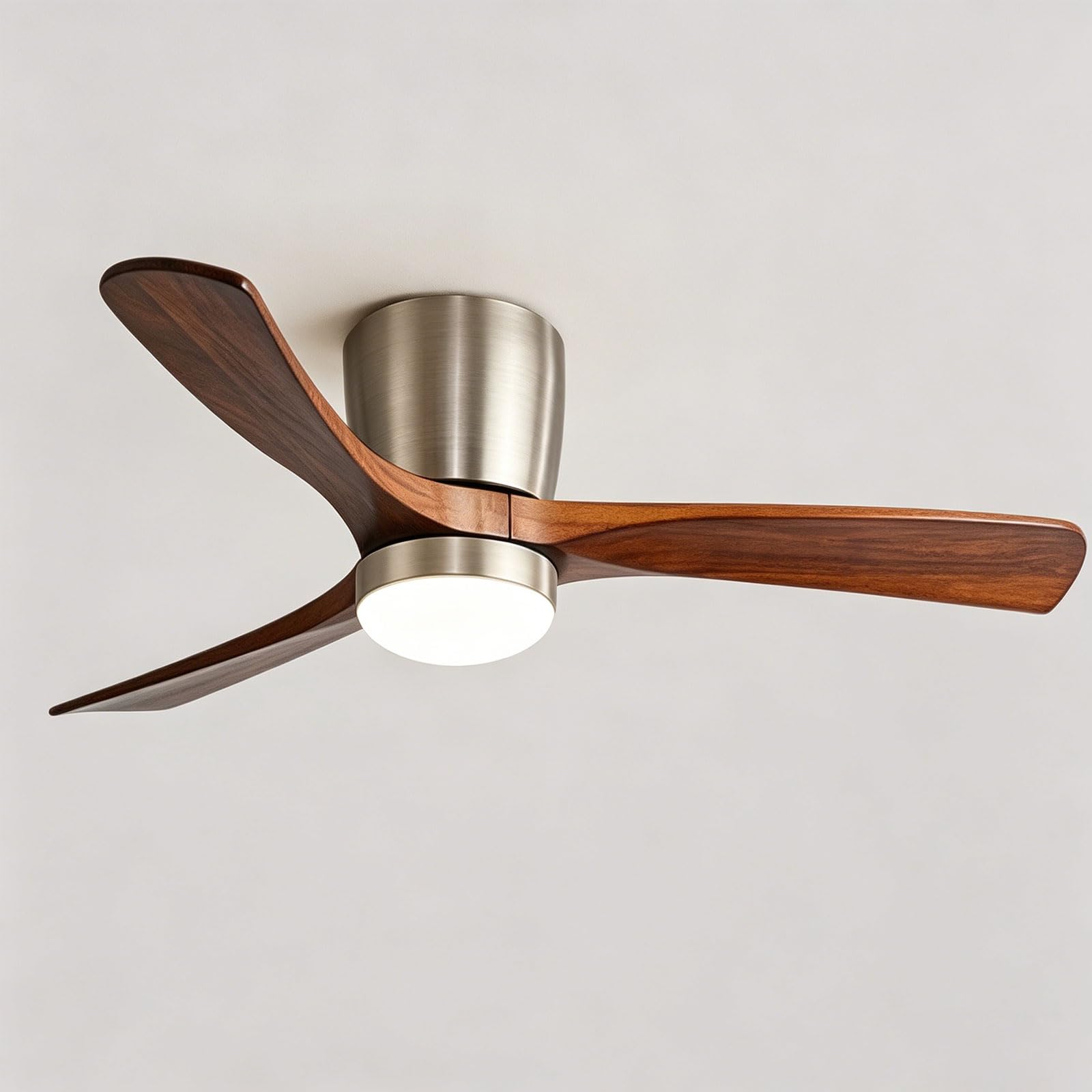 ZJHAHJY Modern 36" Ceiling Fans with Lights and Remote,Smart 3 Blade Quiet Fan 6 Speeds, 3CCT, Reversible,Dimmable Light Fixtures for Bedroom, Dining Room