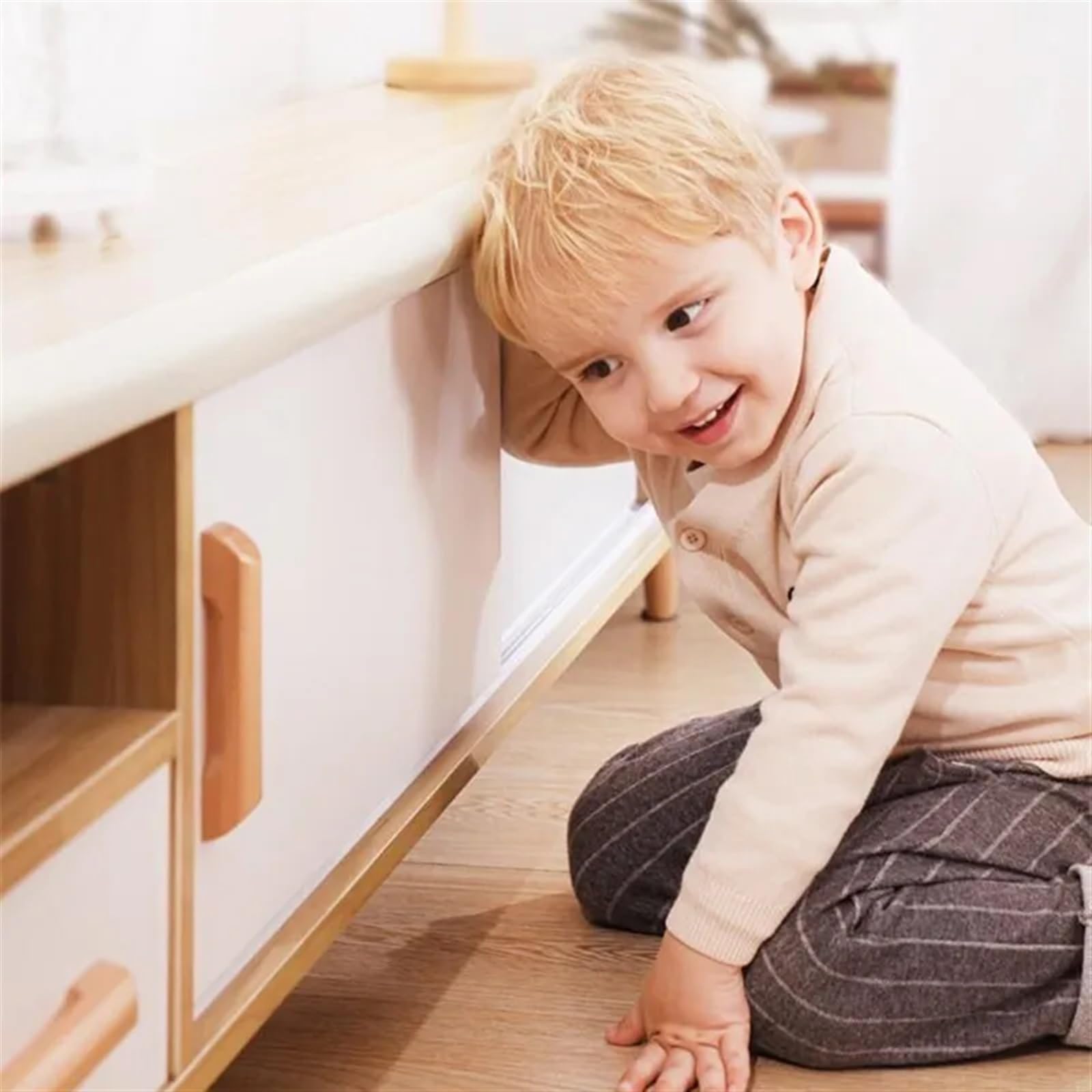 Protectores de Esquinas para mesas, Seguridad Infantil, 2 Metros, Funda Protectora de Muebles súper Gruesa, Cinta Protectora, Parachoques de Espuma.