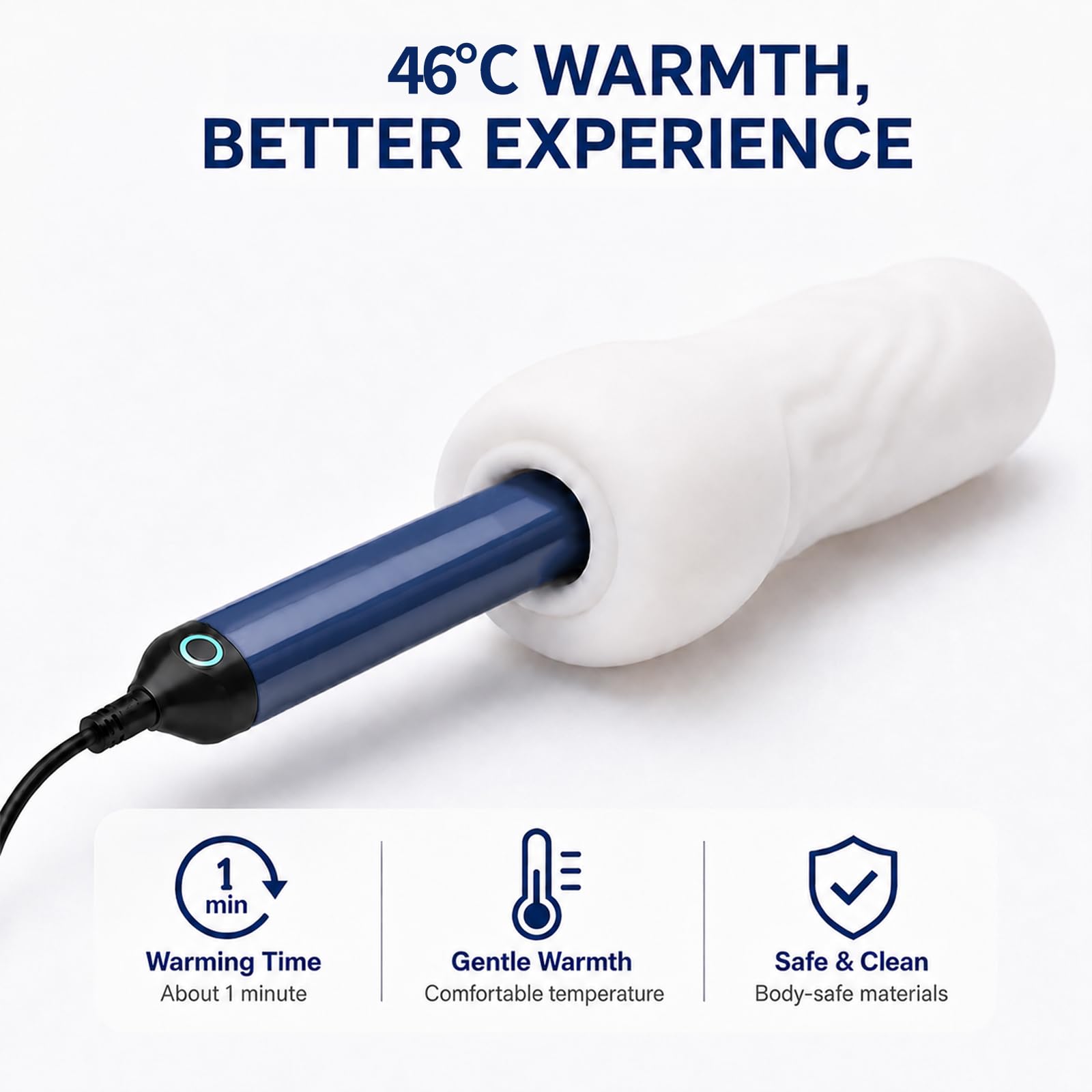 Bâton chauffant USB automatique pour jouets chauffage partenaire 【Chauffage rapide à 37,5 ℃/contrôle automatique de la température】 Tige de séchage Diatomite