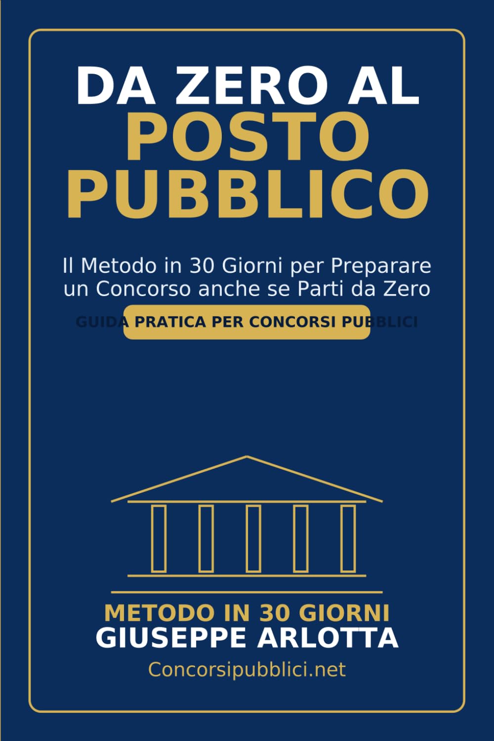 Da Zero al Posto Pubblico: Il Metodo in 30 Giorni per Preparare un Concorso anche se Parti da Zero: Guida pratica per chi vuole prepararsi a un concorso pubblico con metodo, ordine e costanza