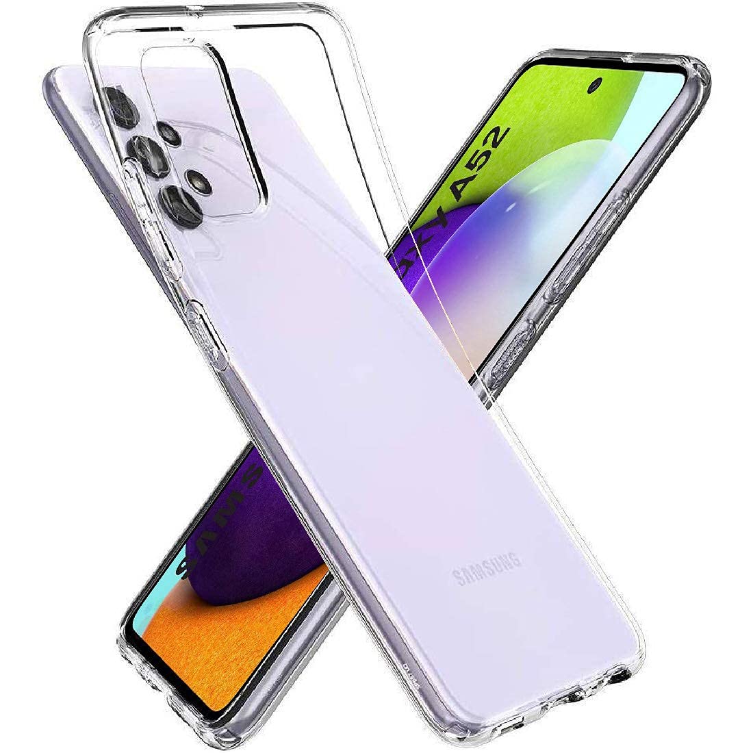 Fashionury Back Cover Case for Samsung Galaxy A52 / A52s 5G Back Cover Case (Crystal Clear | Shockproof | Soft Silicon | Transparent |) (B091MHTN7M) Amazon Price History, Amazon Price Tracker
