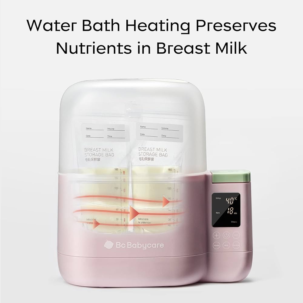 Baby Bottle Warmer Grownsy 10-in-1 Bc Babycare Fast Intelligent