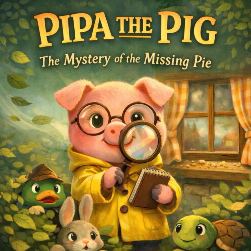 PIPA THE PIG: The Mystery of the Missing Pie: A Sweet Forest Detective Adventure for Ages 4–7 (The Pipa the Pig Mysteries)