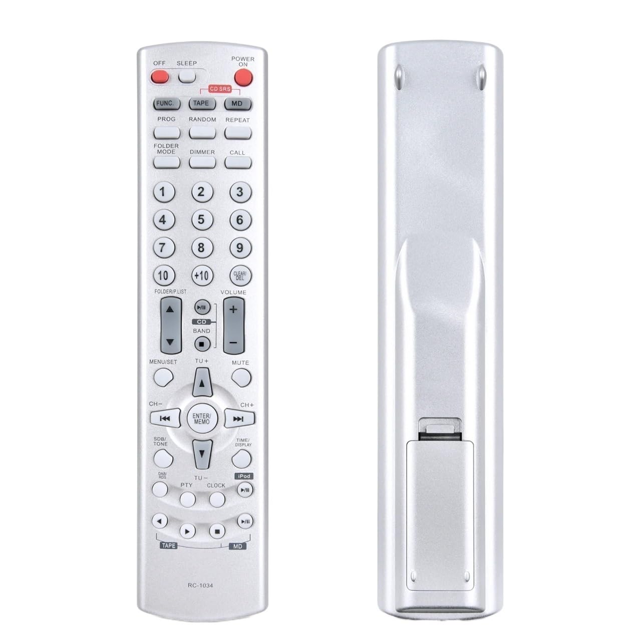 NOWY RC-1034 RC1034 do Denon RCD-M33S RCD-M33 RCD-CX1 Dra F102DAB RCD-M35DAB UD-M30 DRR-M30 pilot zdalnego sterowania do amplitunera AV
