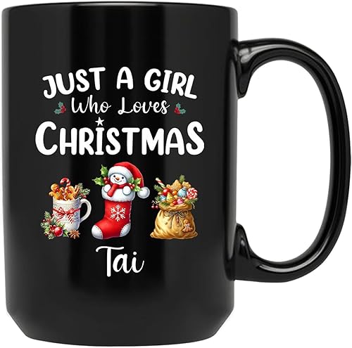Vista 146 de Taza de café de Navidad personalizada con muñeco de nieve, taza de cerámica de Navidad, taza de Navidad personalizada con nombre, taza de Navidad