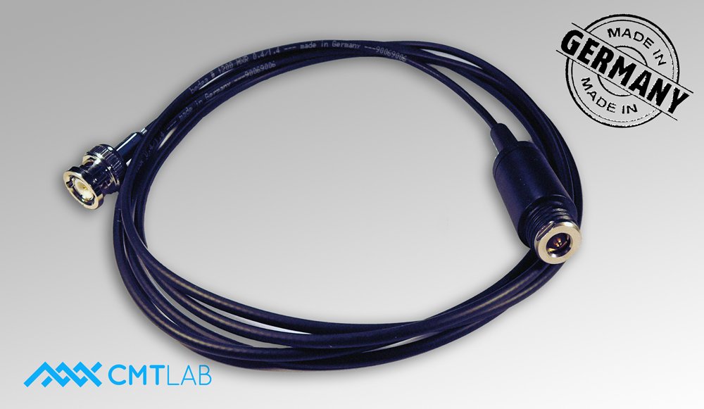 pH/Redox Messkabel, S7 Elektrodensteckkopf/BNC Stecker, 2m, Industriequalität, Made in Germany