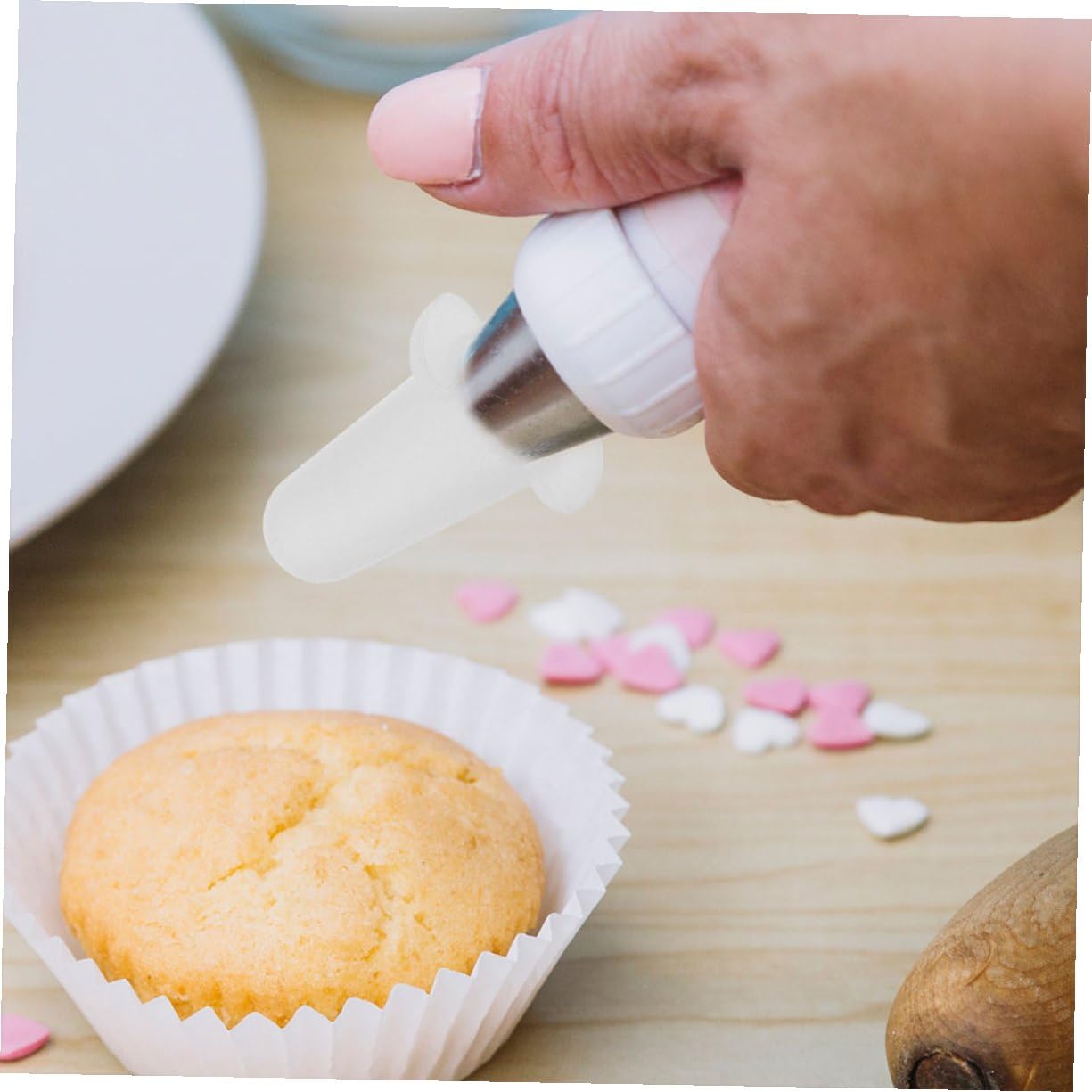 Cabilock 6 pièces Protection Silicone pour Douilles de Pâtisserie Manchons Anti-Usure pour Embouts de Décoration Gâteaux Accessoires Pratiques pour Pâtisserie Petit Moyen et Grand