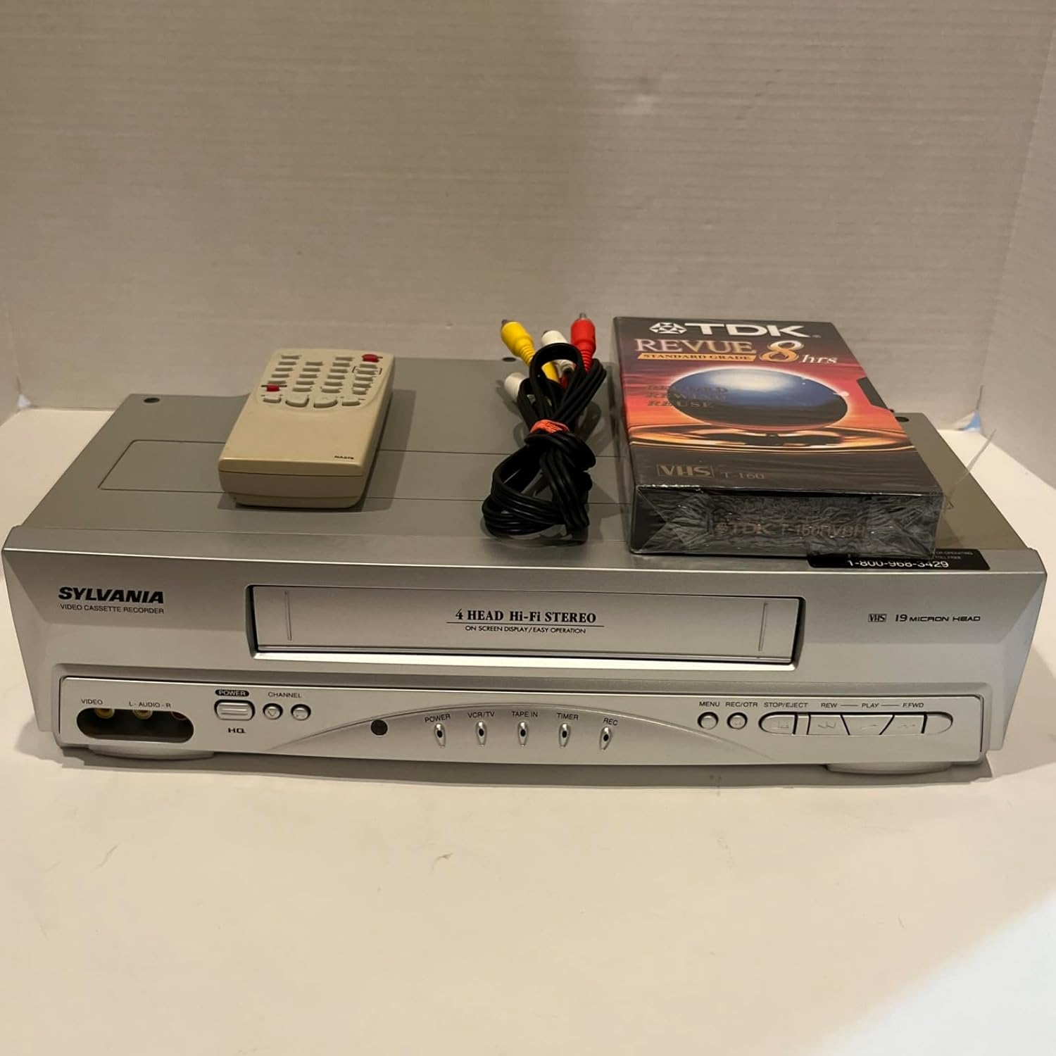 Sylvania 6260VF 4 Head VCR