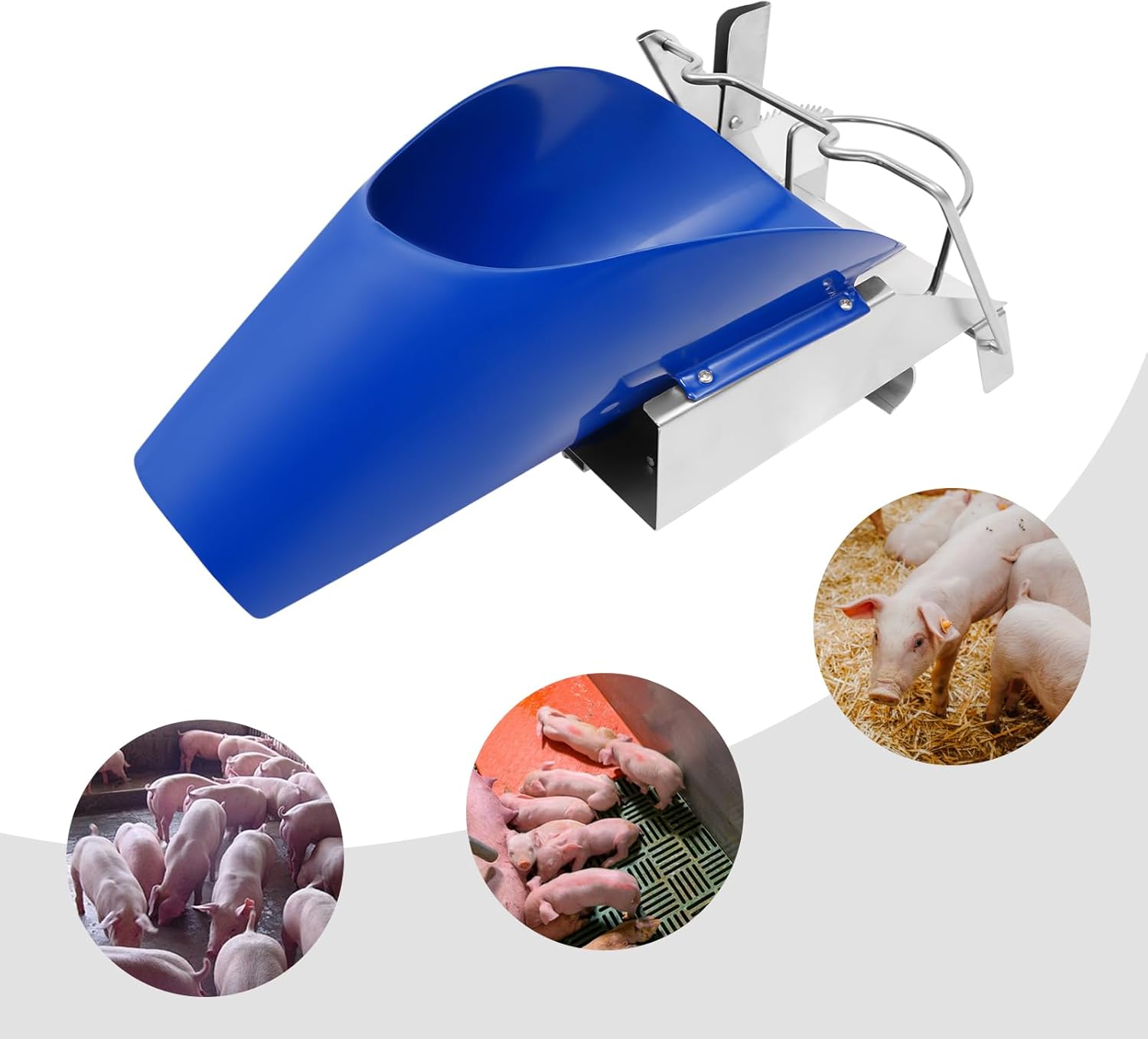 Piglet Castration Tools, Stainless Steel Pig Castration Rack Tools Piglet Castration Device Breeding Equipment for Farm Livestock Pig Castrating Machine Animal Husbandry Equipment for Pigs