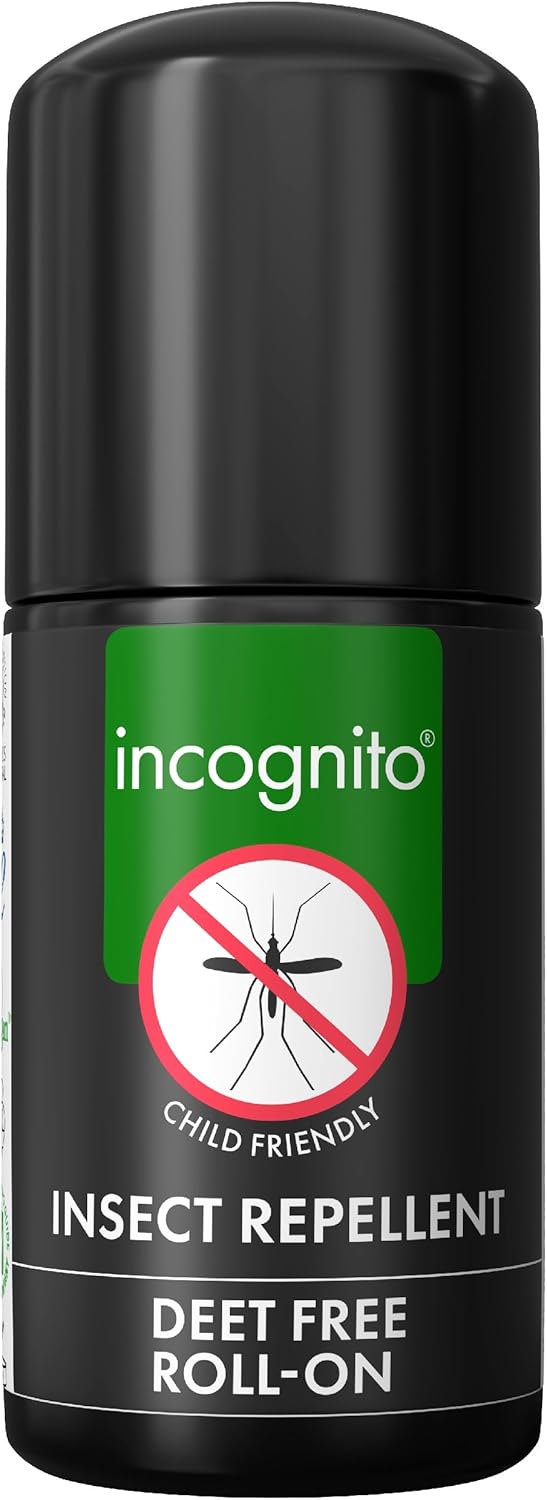 INCOGNITO Insect Repellent Roll on 50 ml - Maximum Strength, Vegan ...