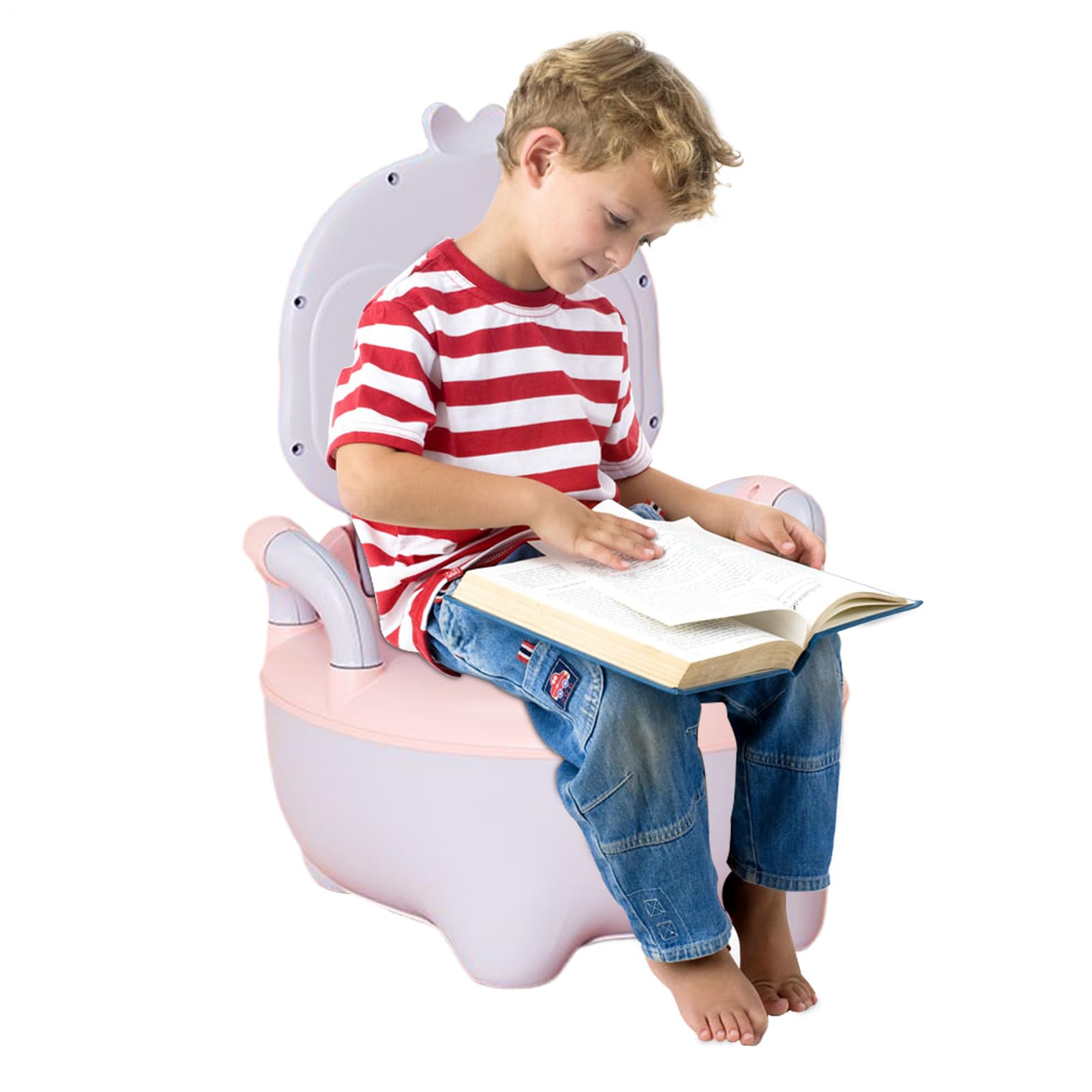 Seggiolino Vasino per Bambini Leggero Riutilizzabile Design Colorato con