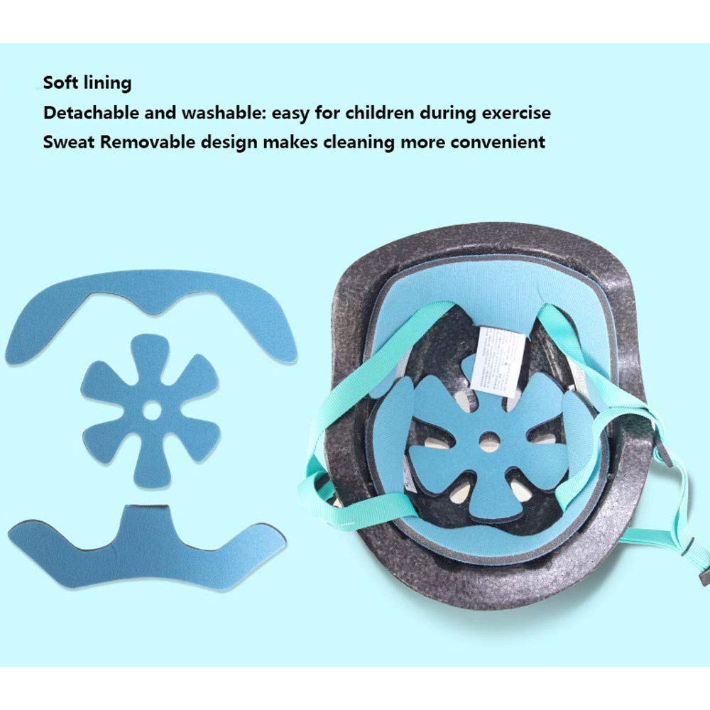 Cascos de Seguridad para Bicicletas, Dinosaurios para niños Cascos, Cascos para Andar en Bicicleta, Cascos de Bicicletas eléctricos en Día de Navidad de cumpleaños, Regalos de Pascua,Azul