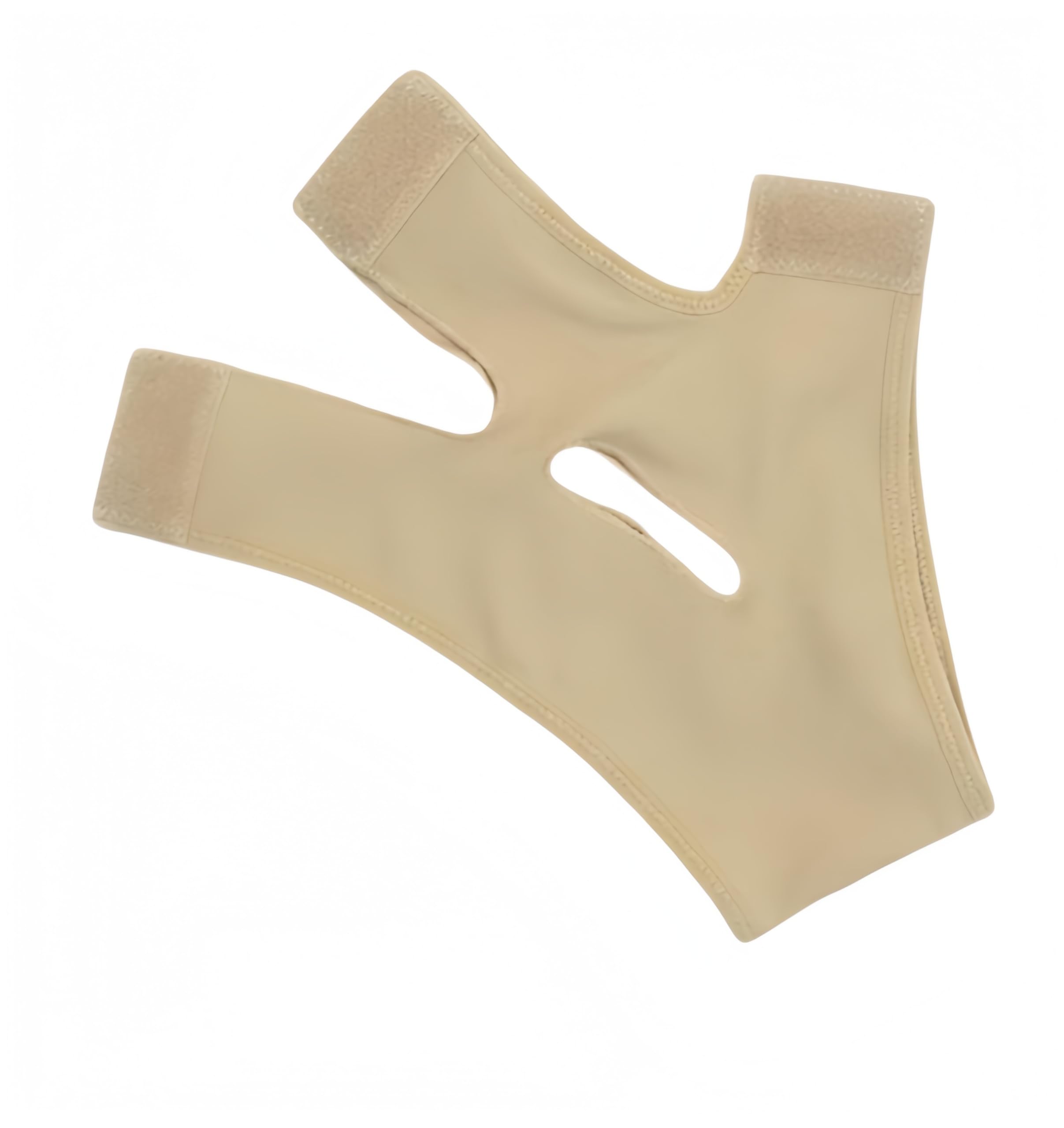 Bande Raffermissante SweetLifty pour le Visage -Réutilisable menton Tissu Élastique Et Respirant Pour un Menton Affiné | Confortable, Résultats Visibles Convient À Tous