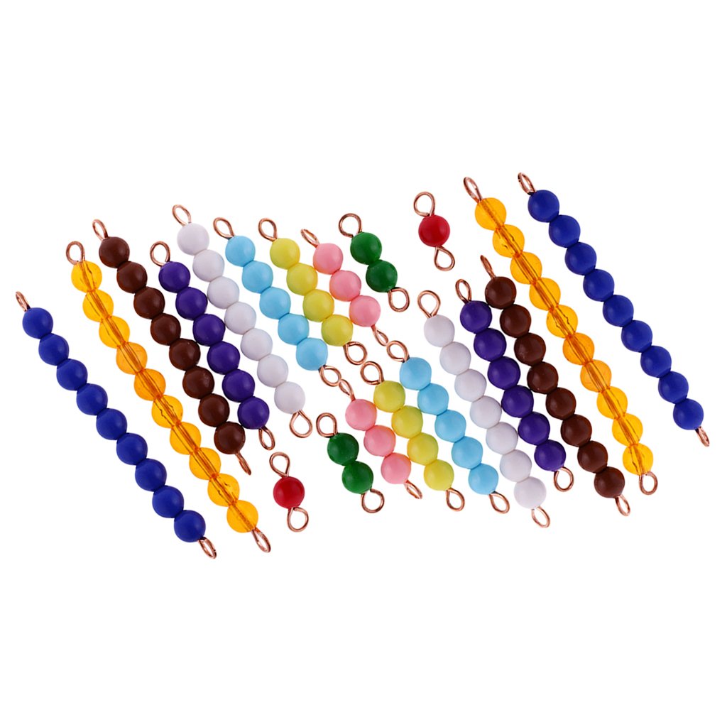 Montessori Perles Kit Jouet de Calcul Enfant Matériel Education Précoce Mathématiques