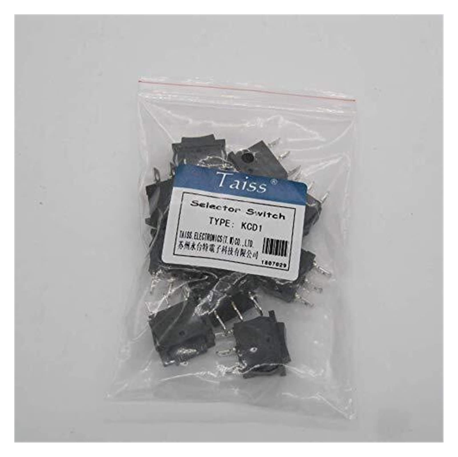 10 Uds AC 250V/6A,125V/10A encendido/apagado/ON SPDT 3 pines 3 posiciones Mini barco interruptores basculantes interruptor a presión Pulsadores interruptor