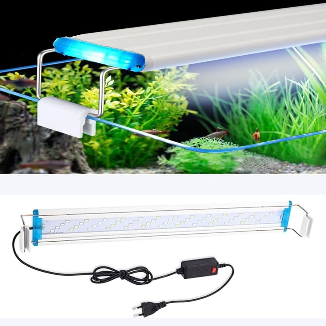 VAYINATO® LA Series (LA 60 | 18W | 60~70 Cm Fish Tank) Ultra Thin Grass Frame Aquarium Light by Petzlifeworld (B0CJM9Z3D2) Amazon Price History, Amazon Price Tracker