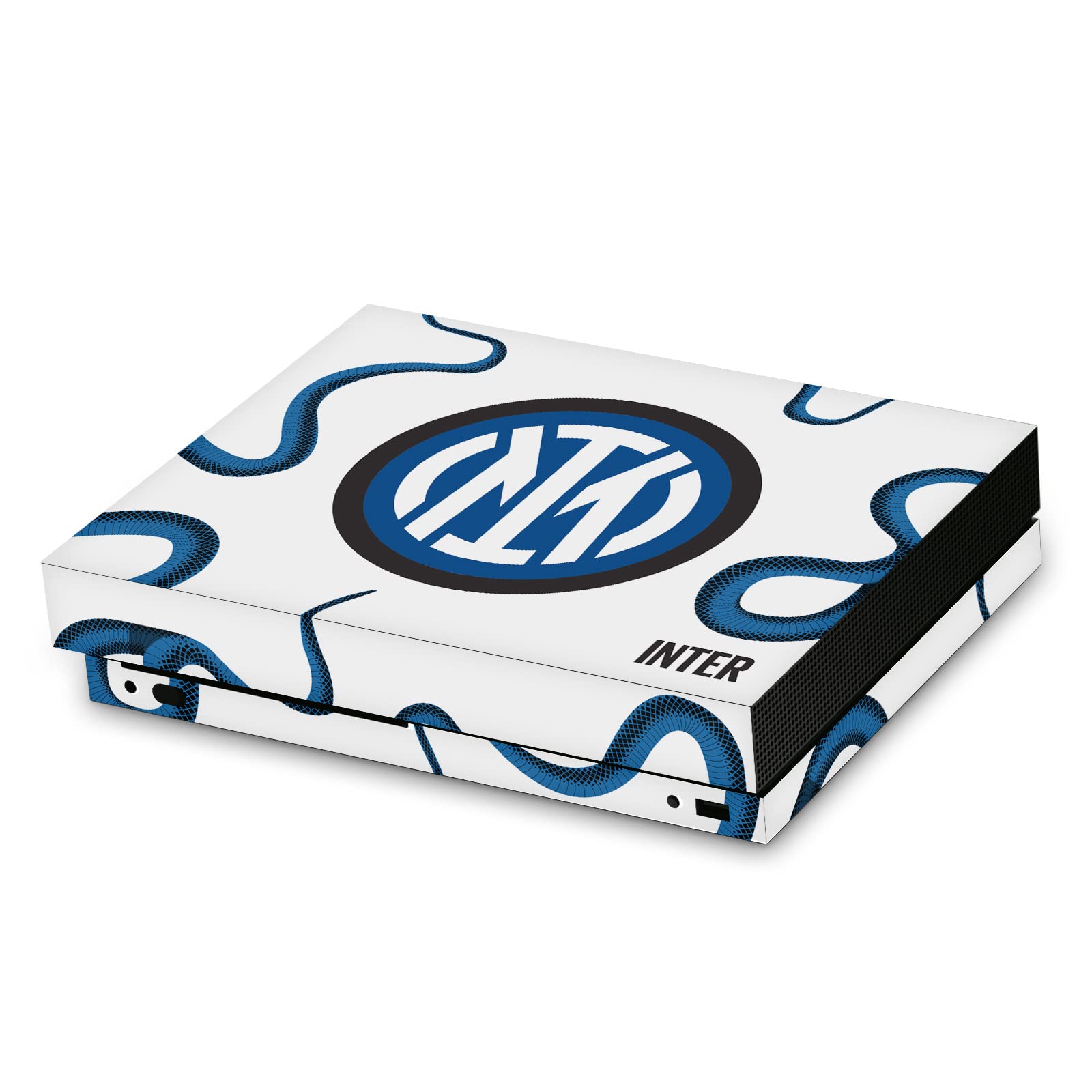 Autocollant vinyle Xbox One X Inter Milan skin console de jeu Head Case - 7