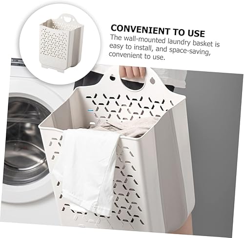 Miniatura 5 de Alipis Cesta de lavandería plegable para niños, cesta de ropa para niños, cesta de plástico para ropa sucia, cestas de almacenamiento de ropa para