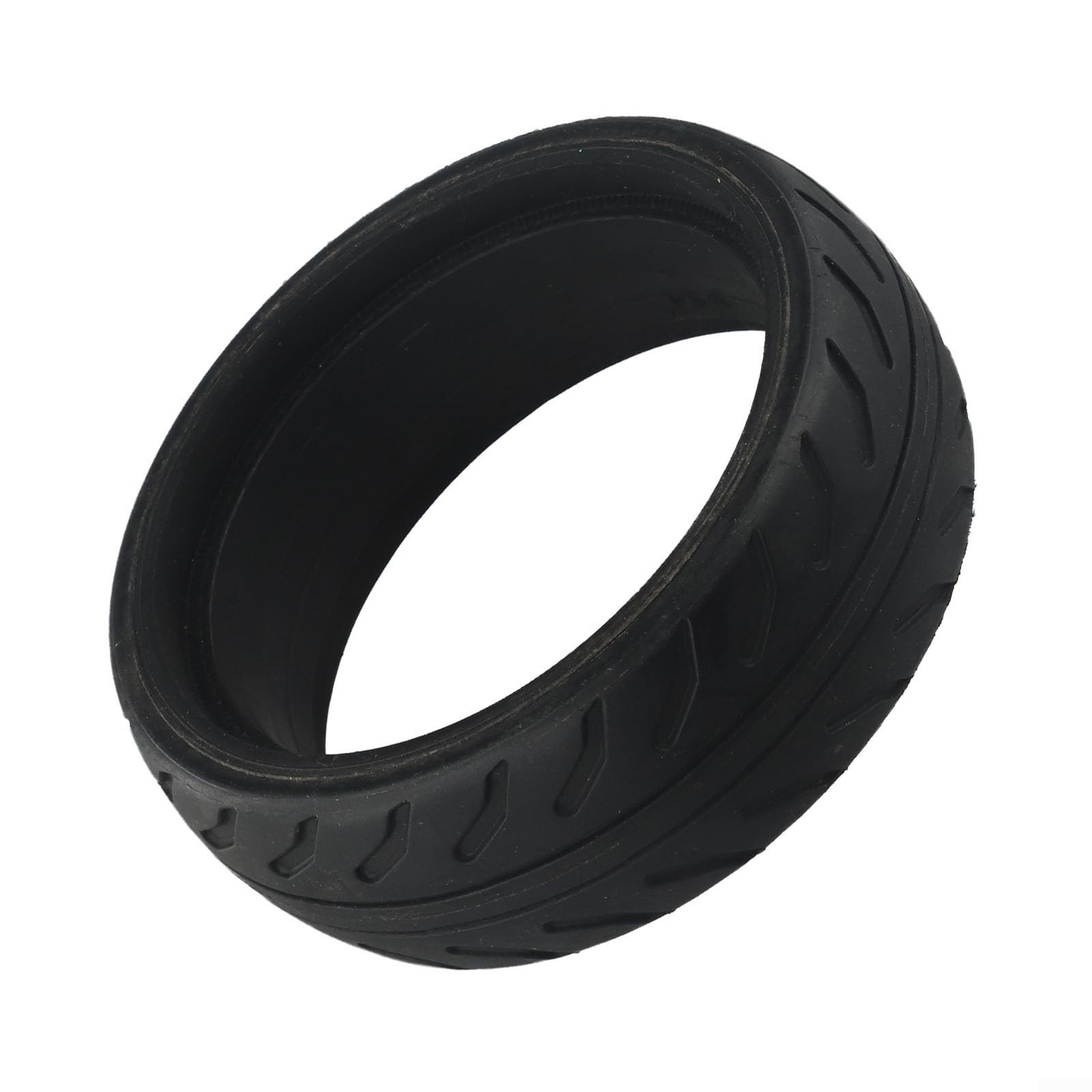 Electric Scooter Solid Wheel 5 Inch 5 * 1.6 5.5x2 5X2 Rubber Tire Replacement Parts For E-Scooter Accessories Non-Slip Black(solid tire)