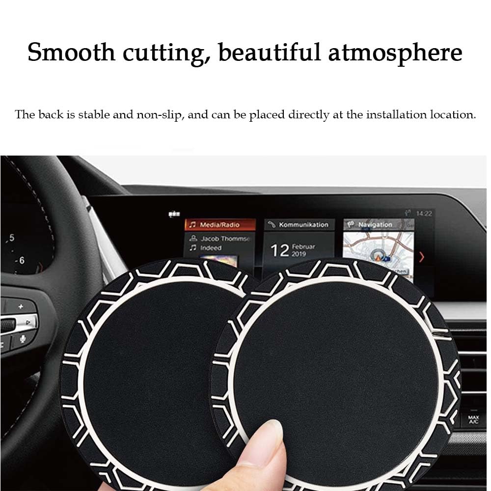 2 Sottobicchieri Auto Per Volvo - Antiscivolo, Impermeabili, Per Modelli S60, XC90, Ecc. - Foto 13