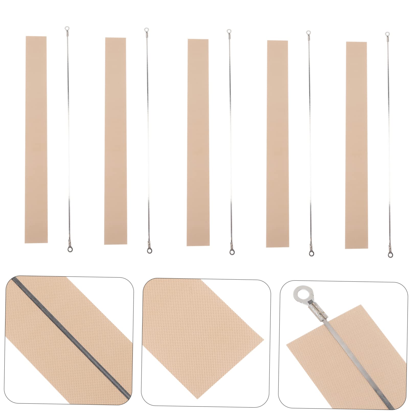 20piezas Tiras De Calefacción Para Selladora Manual De Para Máquina De Sellado Accesorios De Alta Para Empacar Bolsas Plásticas