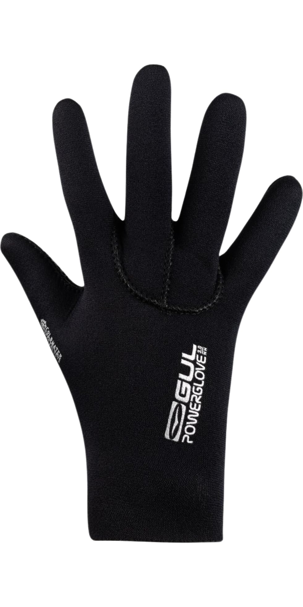 Gul Junior 3mm Power Glove - Black - Thermal Warm Heat Layer Layers Lightweight - Unisex - BLINDSTITCHED: Seam