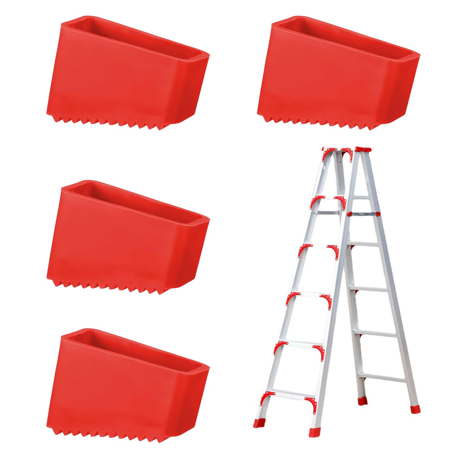Henchman laddervoetjes kopen? Rubber - 3 stuks - De Wiltfang
