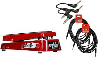 Dunlop SW95 Slash Signature Cry Baby Wah Wah Cable Bundle w/ 4 free Items: 2x 18.6' Strukture Cables, 2x Hosa Patch Cables