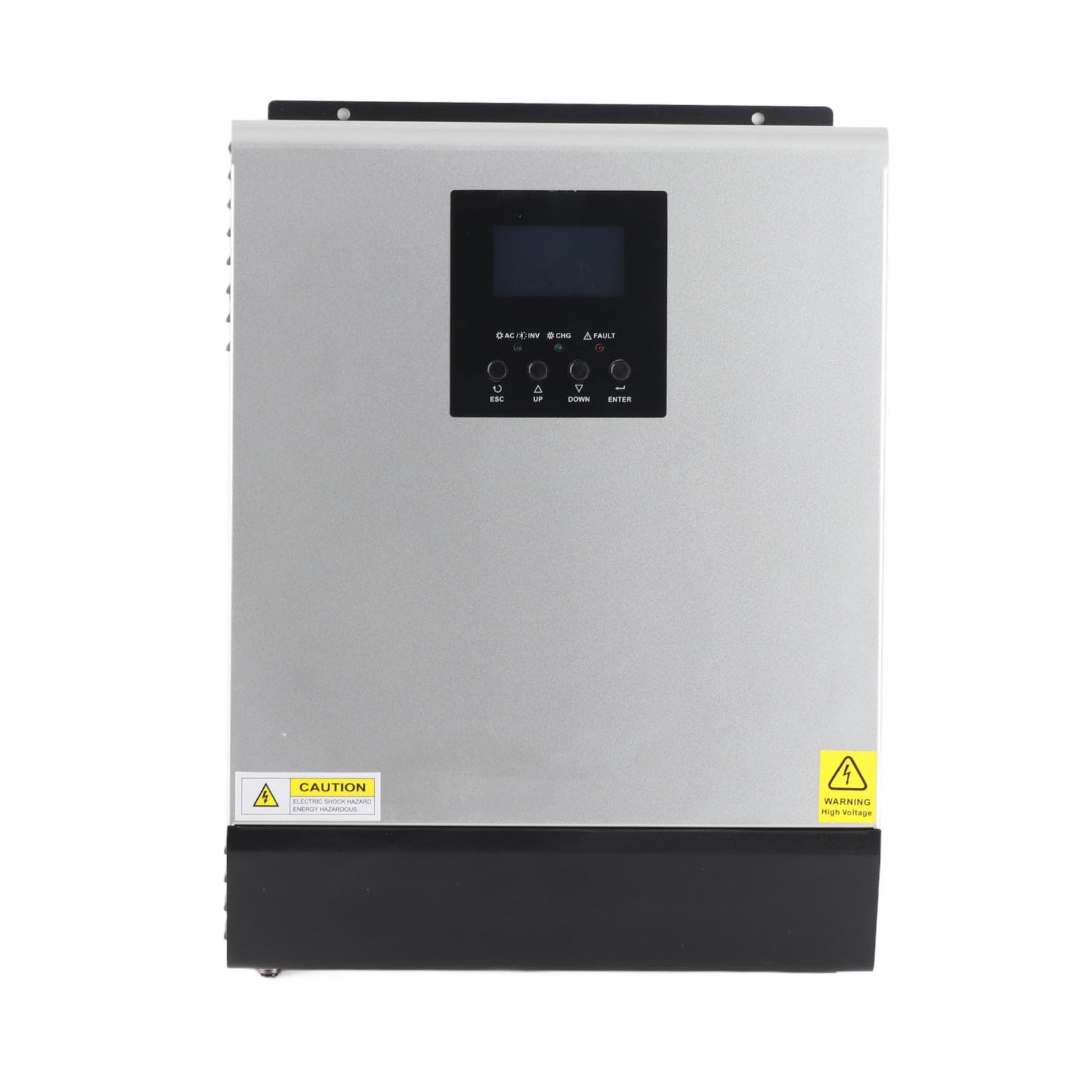 Cocoarm Cargador Inversor Solar Inversor Híbrido PWM 3KVA 2400W Onda Sinusoidal Pura 24VDC a 230VAC 50A Controlador para Usuarios de Energía de Respaldo Domésticos RV
